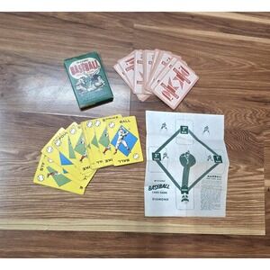 Vintage 1957 Ed-U-Cards Baseball Card Game Boxed W Instructions USA Set Classic